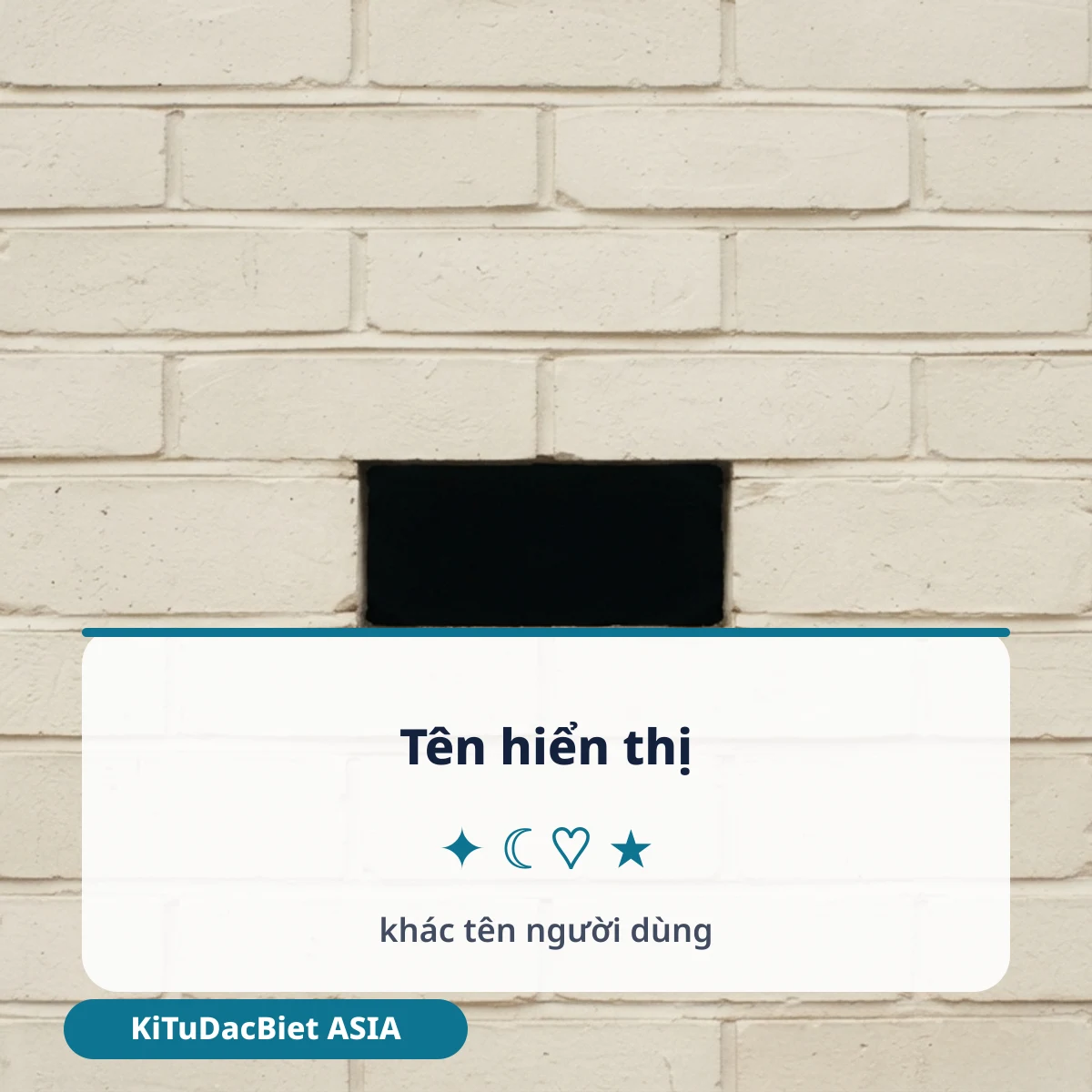 Tên hiển thị Roblox kèm kí hiệu