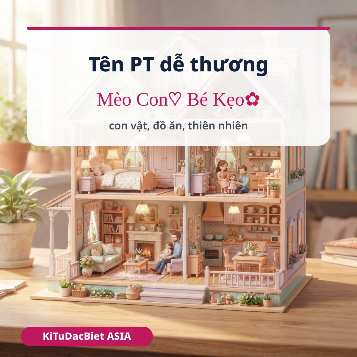 Tên Play Together dễ thương: Mèo Con♡ Bé Kẹo✿